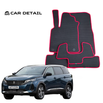 Covorase auto din EVA, Peugeot 5008 (Mk2) P87 EMP2 06.2017-2024 crossover SUV 5 usi