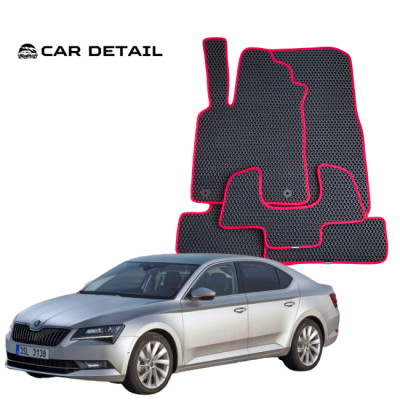 Covorase auto din EVA, Skoda Superb (Mk3) B8 MQB 3V 2015-2024 liftback estete combi 5 usi