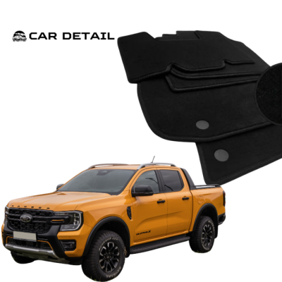 Covorase auto mocheta, Ford Ranger (Mk3) T6 P375 PX 2011-2022 pickup 4 usi