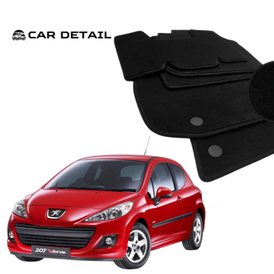 Covorase auto mocheta, Peugeot 207 (2006-2012)