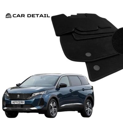 Covorase auto mocheta, Peugeot 5008 (Mk2) P87 EMP2 06.2017-2024 crossover SUV 5 usi