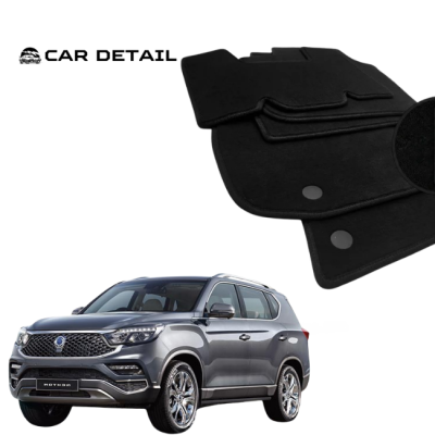 Covorase auto mocheta, SsangYong Rexton (2020-…) Facelift 7 locuri