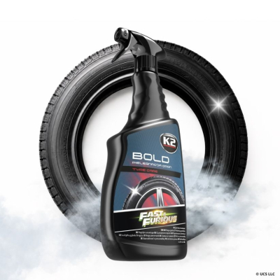 K2 BOLD FAST&FURIOUS 750ml, Lichid de curatat anvelope