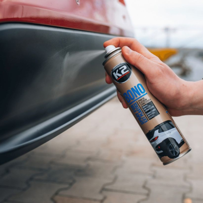 K2 BONO – Restaurator Plastic Exterior cu Protecție UV, pentru Bare și Capace Roți