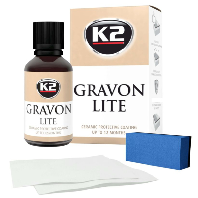 K2 Gravon Lite – Strat Ceramic pentru Vopsea, Protecție Rapidă până la 2 Ani, 50ml