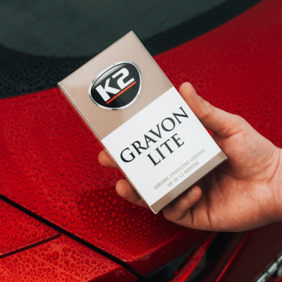 K2 Gravon Lite – Strat Ceramic pentru Vopsea, Protecție Rapidă până la 2 Ani, 30ml
