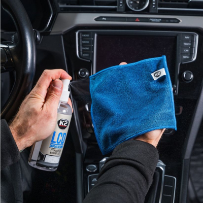 K2 LCD Microfiber – Set 5 Lavete Microfibră pentru Ecrane LCD și Suprafețe Delicate