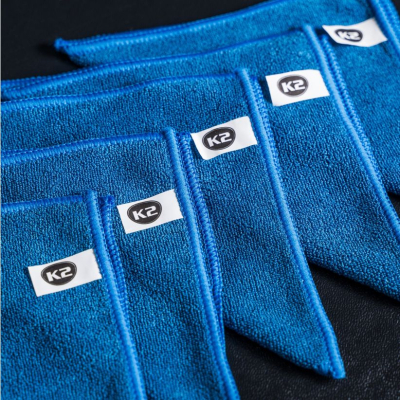 K2 LCD Microfiber – Set 5 Lavete Microfibră pentru Ecrane LCD și Suprafețe Delicate