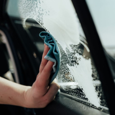 K2 Nuta Spumă – Spumă Curățare Geamuri Auto cu Nanoparticule, Fără Dungi