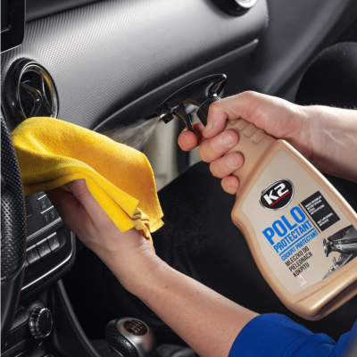 K2 Polo Protectant – Îngrijire pentru Suprafețe Mate și Semi-Mate din Plastic