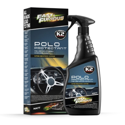 K2 POLO PROTECTANT FAST&FURIOUS 750ml, Îngrijește bordul și alte componente din plastic