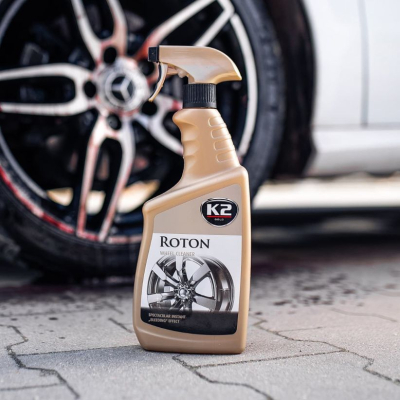 K2 Roton 700ml, Solutie de curatat jante cu efect rosu