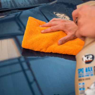 K2 Spid Wax – Ceară Spray cu Uscare, Efect Hidrofob pentru Vopsea