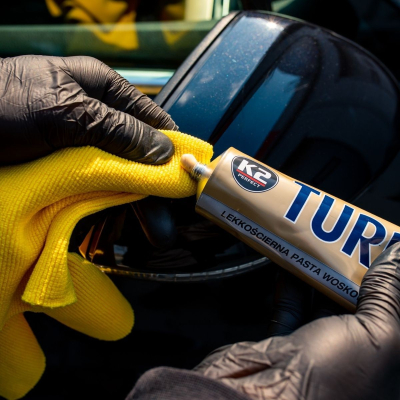 K2 TURBO 120G, Pastă ușor abrazivă pentru îngrijirea vopselei auto