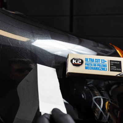K2 ULTRA CUT C3+ – Pastă de Lustruit Mecanic, Elimină Zgârieturi Profunde și Holograme