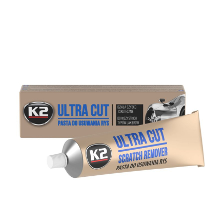 K2 ULTRA CUT – Pastă Ușor Abrazivă pentru Îndepărtarea Zgârieturilor din Vopsea