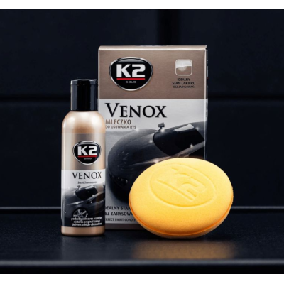 K2 VENOX – Soluție Lustruit Anti-Zgârieturi, Îndepărtare Permanentă, cu Aplicator