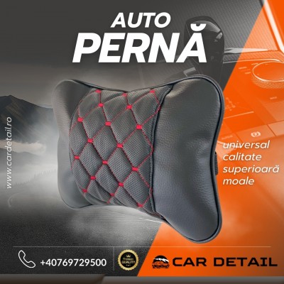 Pernă Auto 30x15 cm – Dimensiune Universală, Suport Cervical Confortabil, Model 1