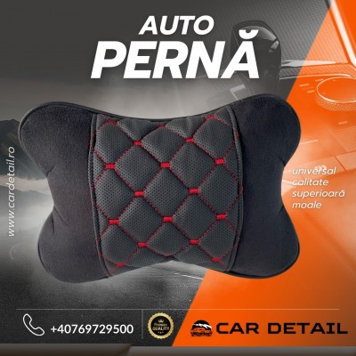 Pernă Auto – Material Moale, Dimensiune Universală, Design Modern, Model 3