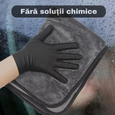 Prosop Auto Premium Ultra-Absorbant, Microfibra Dubla Fata, Uscare Rapida, Ideal pentru Intretinerea Auto - 50x70 cm, 750 GSM
