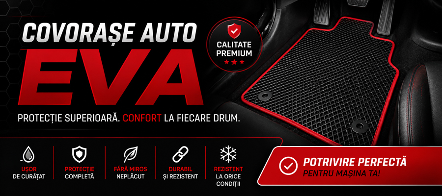 Covorase auto din EVA